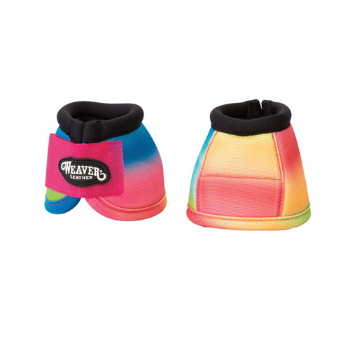 Ballistic No-Turn Bell Boots, Rainbow, Large