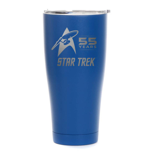 55th Anniversary Laser Engraved SIC Tumbler - Blue Matte - 30oz - Officially Licensed