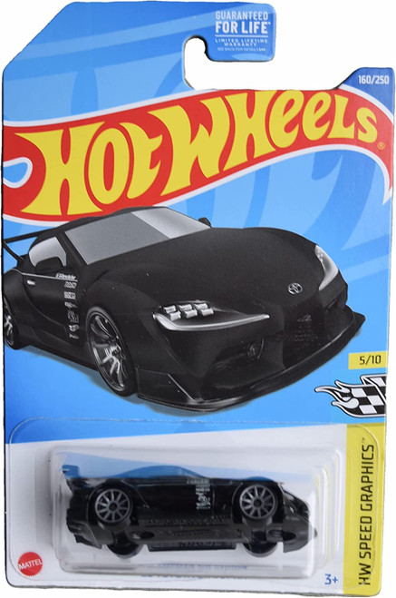 '20 Toyota GR Supra, Speed Graphics 5/10, Black