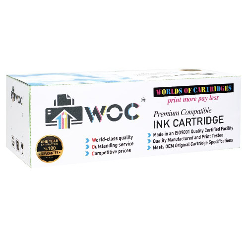 Compatible Ink Cartridge Replacement for Brother LC71 / LC75 (Jumbo: 100% Higher Yield) (4-Pack: Cyan + Magenta + Yellow + Black)