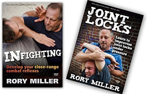 Bundle: INFIGHTING and JOINT LOCKS (Rory Miller) YMAA DVD bundle