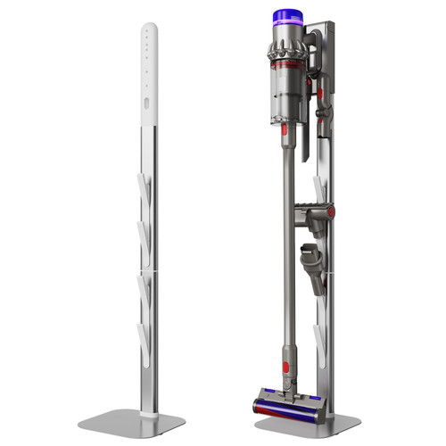 Vacuum Stand Holder Docking Station Compatible for Dyson V7 V8 V10 V11 V12 V15 G5 SV21 SV18, Aluminum Storage Bracket Stand Compatible for Dyson Handheld Cordless Vacuum Cleaners