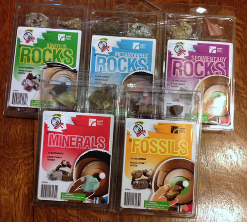 Explore with Me Rocks, Fossils and Minerals Kit