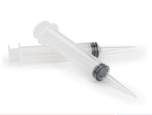 West System Epoxy Syringe 0.4 oz. (12 Pack) Use for Epoxy Resin and Adhesive Sealant Application, Precision Dispensing Nozzle Tips, Clear Plastic Industrial Strength Model 807-12
