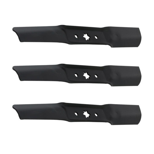 942-05056a Lawn Mower Blades Replacement for Cub Cad et Zero Turn 54" Deck Mower Medium Lift Blades Compatible with Cub Cadet RZT-L54 XT1 XT2 Troy-Bilt with OE 742-05056 3PCS