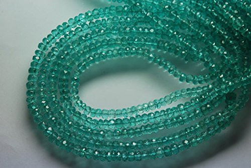 13 inch natural beads strand of 4.5-5mm faceted rondelle green apatite gemstone Beads for DIY jewelry - necklace, bracelet, earring, ring. 13 inch natural beads strand of 4.5-5mm faceted rondelle green apatite gemstone Beads for DIY jewelry - necklace, bracelet, earring, ring.
