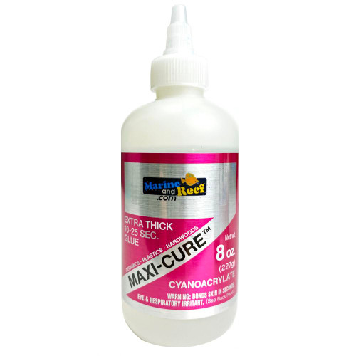 MarineAndReef Extra Thick Maxi Cure Aquarium Glue (8 oz)