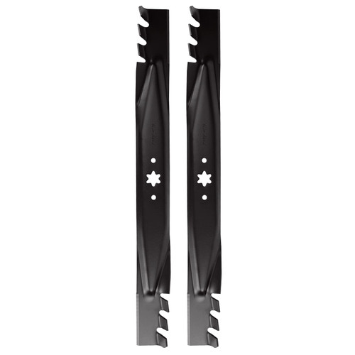 Lawn Mower Deck Mulching Blades for 46" Cut Cub Cadet/MTD Replaces 942-04290-X 490-110-C131 742-04290 742-04244 942-04244 942-04244A 2 Pack