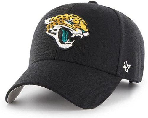 Authentic Exclusive Jaguars Jacksonville 9Fifty Snapback /9Twenty/MVP/9Forty Adjustable Hat - OSFM (Black 47 Curved Bill Velcro Closure)