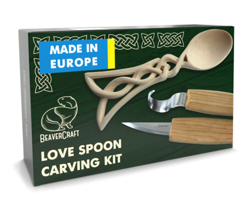 , Wood Whittling Kit for Beginners DIY04 - Spoon Carving Kit - Wood Carving Whittling Hobby Kit for Adults and Teens - Wood Carving Hook Knife - Woodworking Tools - Spoon Carving Tools