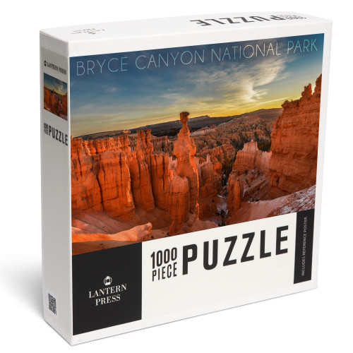 1000 Piece Jigsaw Puzzle, Bryce Canyon National Park, Utah, Thors Hammer Sunrise