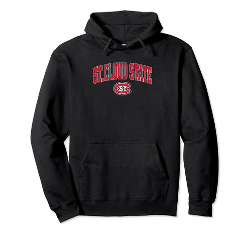 St. Cloud State Huskies Arch Over Logo Officially Licensed Pullover Hoodie