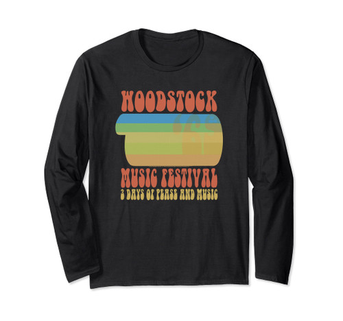 Woodstock - Smeared '69 Long Sleeve T-Shirt