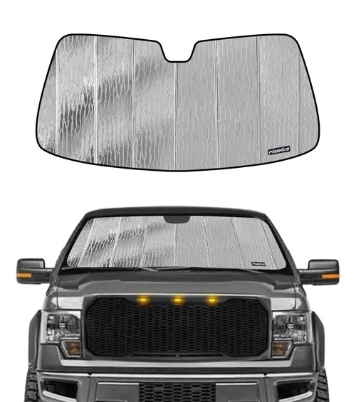 Windshield Sunshade for 2009-2014 Ford F150 F-150 Front Window Shade - AstraGuard Windshield Sunshade for 2009-2014 Ford F150 F-150 Front Window Shade - AstraGuard