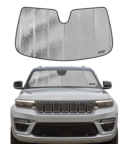 Windshield Sunshade for 2022-2024 Jeep Grand Cherokee Front Window Shade - AstraGuard Windshield Sunshade for 2022-2024 Jeep Grand Cherokee Front Window Shade - AstraGuard