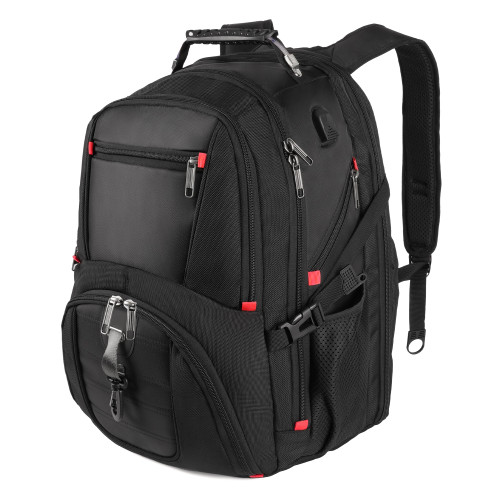 Travel Backpack, Extra Large 50L Laptop Backpacks for Men Women, College Backpack Airline Approved Business Work Bag Fit 17 Inch Laptops, Black Travel Backpack, Extra Large 50L Laptop Backpacks for Men Women, College Backpack Airline Approved Business Work Bag Fit 17 Inch Laptops, Black