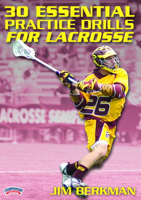 Jim Berkman: 30 Essential Practice Drills for Lacrosse (DVD)