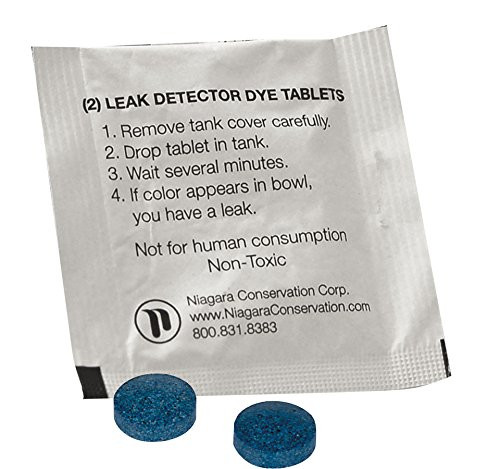 Niagara Conservation SN3140-6 Toilet Leak Detection Dye Tablets (6 Pack), Blue