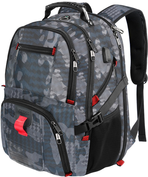 Travel Backpack, Extra Large 50L Laptop Backpacks for Men Women, Water Resistant College Backpack Airline Approved Business Work Bag with USB Charging Port Fits 17 Inch Computers, Camouflage Travel Backpack, Extra Large 50L Laptop Backpacks for Men Women, Water Resistant College Backpack Airline Approved Business Work Bag with USB Charging Port Fits 17 Inch Computers, Camouflage