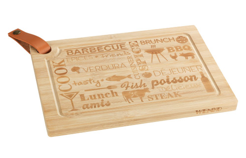 53068100 Steak Chopping Board, Bamboo, 33 x 2 x 23 cm, Brown 53068100 Steak Chopping Board, Bamboo, 33 x 2 x 23 cm, Brown