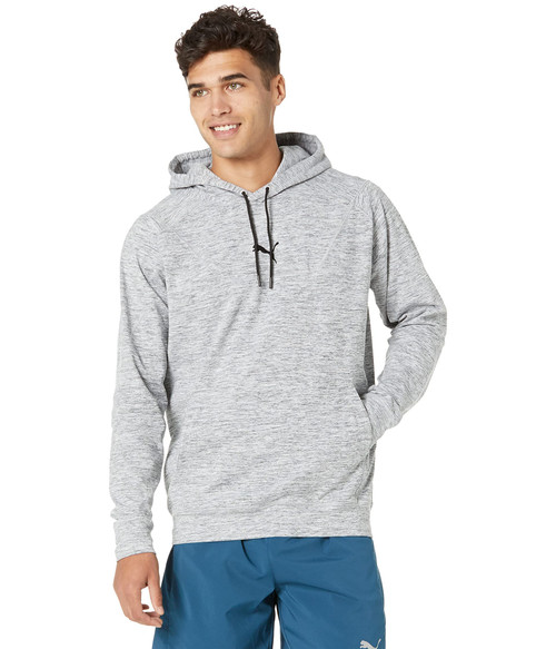 mens Train Cloudspun Hoodie Hooded Sweatshirt, Medium Gray Heather, Small US