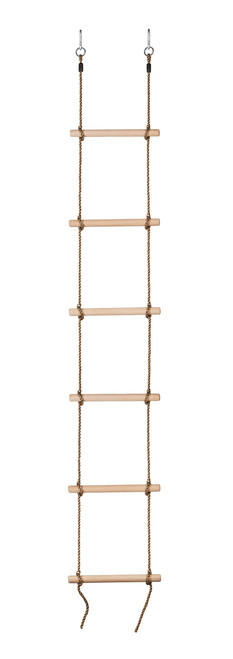 swingan - 6 Steps Gymnastic Climbing Rope Ladder - Fully Assembled