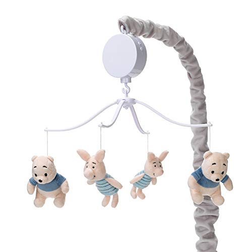 Lambs & Ivy Disney Baby Forever Pooh Bear Musical Baby Crib Mobile, Gray/Beige Lambs & Ivy Disney Baby Forever Pooh Bear Musical Baby Crib Mobile, Gray/Beige