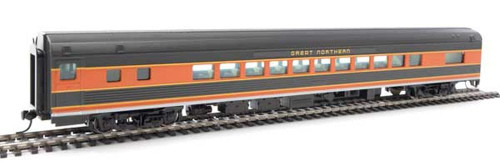 Walthers HO Scale 85' Budd Small-Window Coach Passenger Car Great Northern/GN