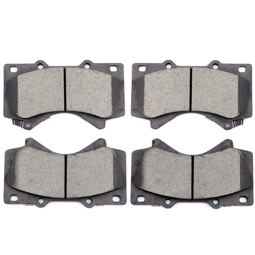 Professional Ceramic Front Brakes Pads Set fit for 2008-2011 2013-2019 for Lexus LX570,2008-2011 2013-2019 for Toyota Land Cruiser,2008-2019 for Toyota Sequoia,2007-2019 for Toyota Tundra