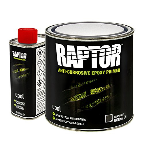 Raptor 4:1 Anti-Corrosive Epoxy Primer Kit UP4831 Gray 1L