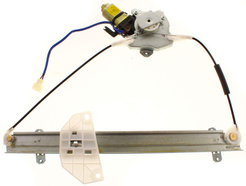 Front Window Regulator Compatible with Mitsubishi Mirage 1997-2002 LH Power with Motor Coupe