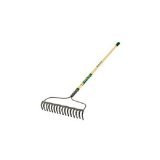 33271 16-Tine Bow Rake with Wooden Handle