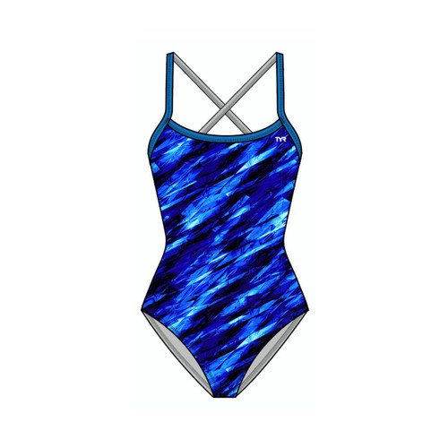 SPORT Women's Standard VITRIC TRINITYFIT, Blue, 34