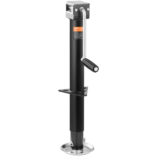 5000 lbs A-Frame Trailer Jack, 15" Vertical Travel, Adjustable Drop Leg, for Horse Trailer, Utility Trailer, Yacht Trailer