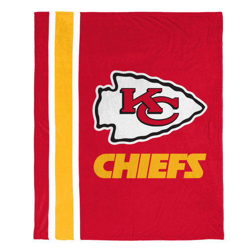 NFL Plush Soft Micro Raschel Throw Blanket, 50 x 60 Kansas City Chiefs NFL Plush Soft Micro Raschel Throw Blanket, 50 x 60 Kansas City Chiefs