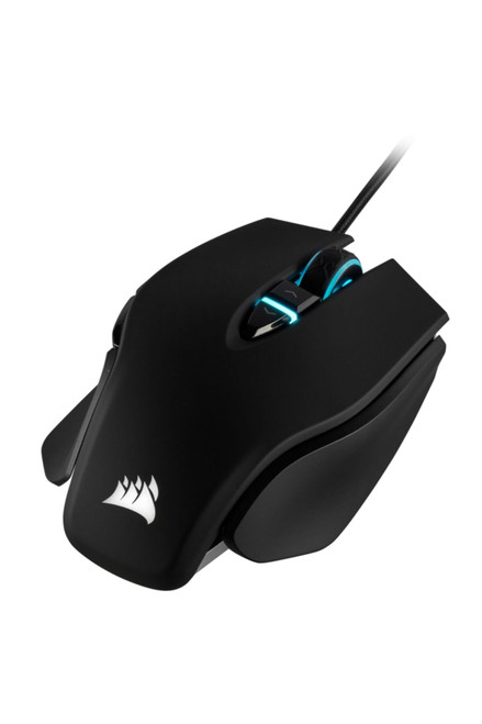 M65 Elite RGB Optical FPS Gaming Mouse (18000 DPI Optical Sensor, Adjustable Weights, 8 Programmable Buttons, 3-Zone RGB Multi-Colour Backlighting, Xbox One Compatible) - Black