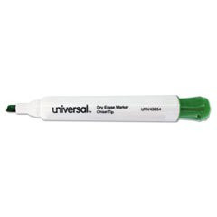 (3 Pack Value Bundle) Dry Erase Marker, Chisel Tip, Green, Dozen