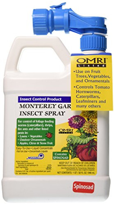 Monterey Garden Insect Spray with Spinosad Ready-to-Spray 32oz Monterey Garden Insect Spray with Spinosad Ready-to-Spray 32oz