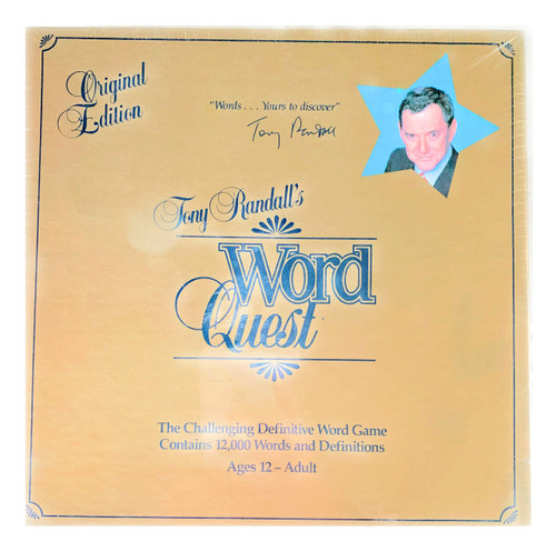 Tony Randall's Word Quest - The Challenging Definitive Word Game -- Contains 12,000 Words and Definitions