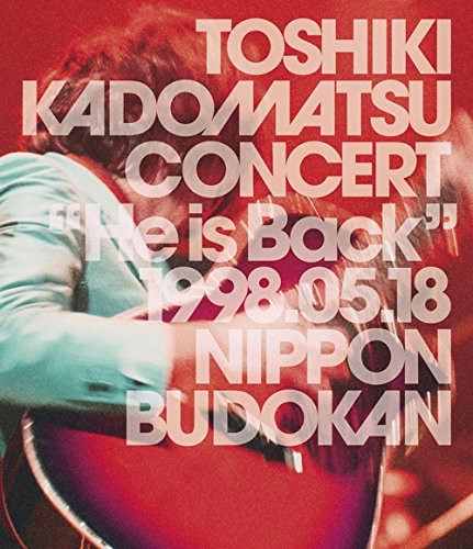 Toshiki Kadomatsu - Toshiki Kadomatsu Concert 'He Is Back' 1998.05.18 Nippon Budoukan (2DVDS) [Japan DVD] BVBL-111