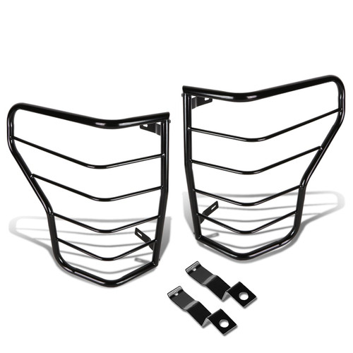 DNA Motoring TLG-018-BK Tail Light Cage Cover