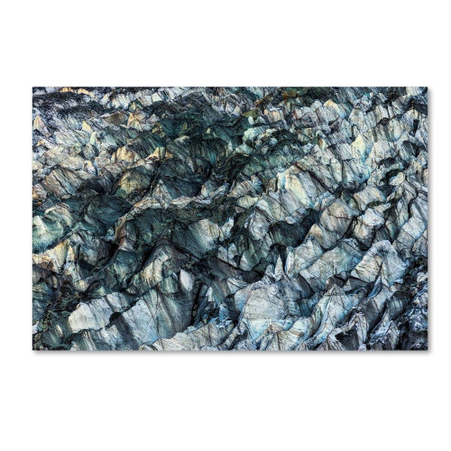 Ice Texture In Hopper Glacier by Kowit Lee, 12x19-Inch Canvas Wall Art Ice Texture In Hopper Glacier by Kowit Lee, 12x19-Inch Canvas Wall Art