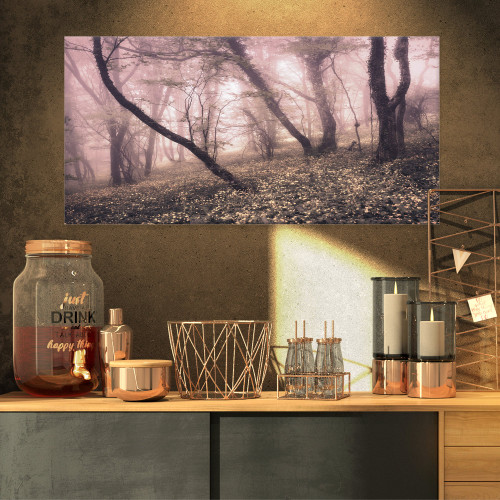 PT8462-32-16 Vintage Autumn Landscape-Modern Photo Canvas Print-32x16, 32x16, Yellow PT8462-32-16 Vintage Autumn Landscape-Modern Photo Canvas Print-32x16, 32x16, Yellow