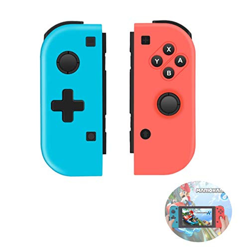 TUTUO Wireless Joy-con for Nintendo Switch, Bluetooth Gaming Gamepad Joypad Left/Right Controllers Compatible with Switch Pro