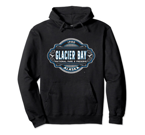 Glacier Bay National Park Alaska Inland Passage Souvenir Pullover Hoodie Glacier Bay National Park Alaska Inland Passage Souvenir Pullover Hoodie