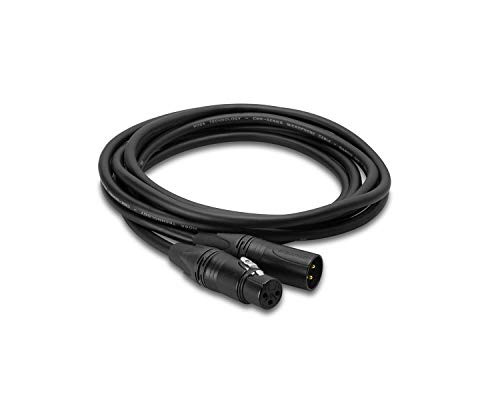 Hosa CMK025AU Edge Microphone Cable Neutrik XLR3F to XLR3M - (20 Feet)