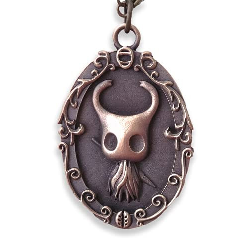 Brass Hollow Knight Pendant Necklace Charm Jewelry Charm (brass) Brass Hollow Knight Pendant Necklace Charm Jewelry Charm (brass)