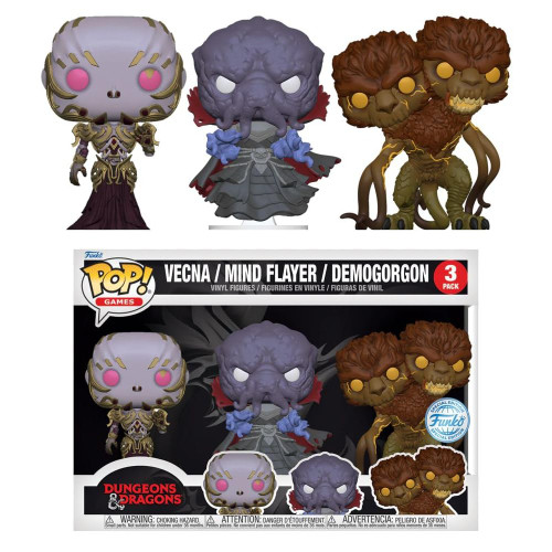 Pop! Games: Dungeons & Dragons - Villains 3-Pack (GameStop Exclusive)