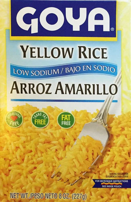 Foods Yellow Rice Mix, Low Sodium, 7 Ounce (Pack of 12)