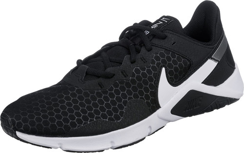 Men's Cross Training, Black White Metallic Silver, 11 US